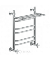 Водяной полотенцесушитель Ника ЛТ (г2) ВП (Лестница трапеция / группа 2 / верхняя полка) 80х60 -6
