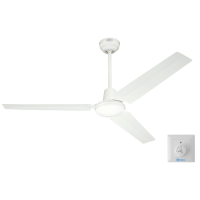 Вентилятор без подсветки Westinghouse Industrial White