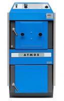Твердотопливный котел Атмос DC50S с инсталляцией для горелки А25