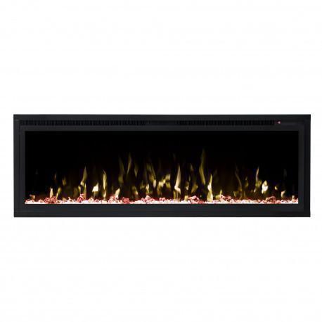 Линейный электрокамин Real-Flame Frankfurt 50 с очагом Saphir 50