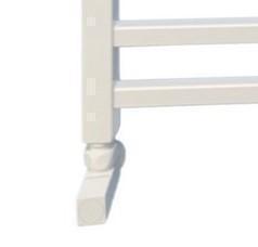 Водяной полотенцесушитель Ника ЛМ-5 100/50 RAL9016 белый матовый с вентилями