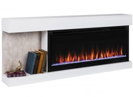 Линейный электрокамин Real-Flame Contemp 60 с очагом Saphir 60