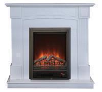 Электрокамин с классическим очагом 2D Real-Flame Andrea STD/EUG LO с очагами Fobos s Lux BL/BR и Majestic s Lux BL/BR