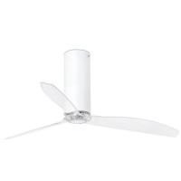 Вентилятор без подсветки Faro Tube Fan Shiny White (32033)
