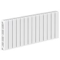 Биметаллический радиатор Rifar SUPReMO 350 х14 секц НП прав (VR)