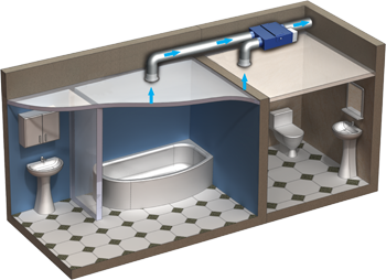 Центробежный вентилятор Vents ВКП 100/100*2 мини