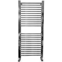 Водяной полотенцесушитель Ника ЛМ-2 Хром (Комплектация с вентилями) 120х50 -24