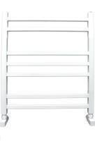 Водяной полотенцесушитель Ника ЛМ-5 60/50 RAL9016 белый матовый с вентилями