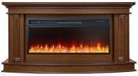 Линейный электрокамин Royal Flame Rome (каштан) с очагом Vision 42 LED