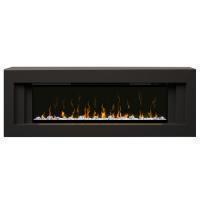 Линейный электрокамин Dimplex Line Черный с очагом Ignite XLF 50