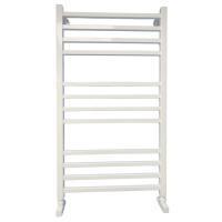 Водяной полотенцесушитель Ника ЛМ-5 100/50 RAL9016 белый матовый с вентилями