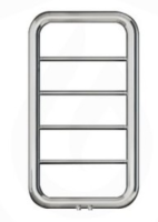 Водяной полотенцесушитель Carisa PAR 0500090004 матовый