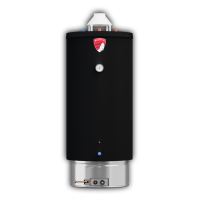 Газовый накопительный водонагреватель Federica Bugatti INOX WH200
