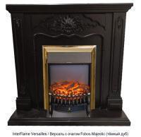 Деревянный камин (портал+очаг) InterFlame Versailles / Версаль с очагом Fobos Majestic