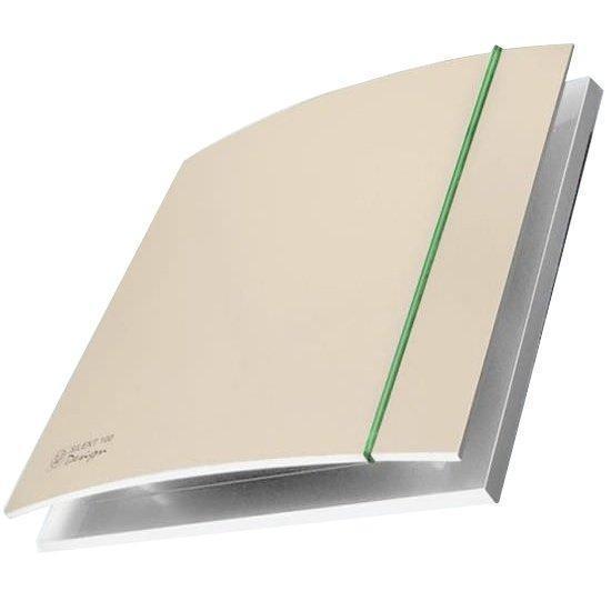 Вытяжка для ванной диаметр 100 мм Soler & Palau SILENT-100 CZ CHAMPAGNE DESIGN-4C