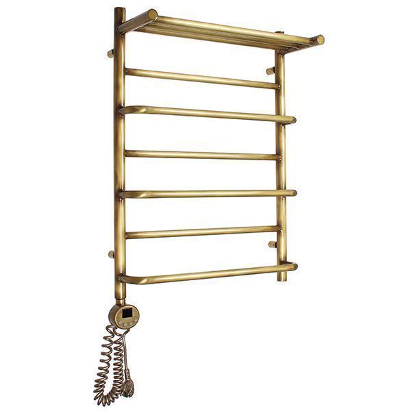 Электрический полотенцесушитель Domoterm Орфей с полкой П7 500x700 АБР EL