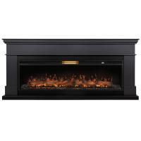 Каминокомплект: Очаг Royal Thermo Aurora RTFP/P-AR60LS, портал California 60 G, графит