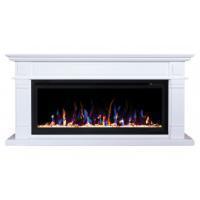 Линейный электрокамин Real-Flame Islandia BV/42 (WT-552) с очагом Saphir 42