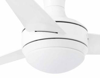 Вентилятор с подсветкой Faro MINI UFO WHITE (33454)