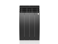 Алюминиевый радиатор Royal Thermo Biliner Alum 500 Noir Sable 4 секц.