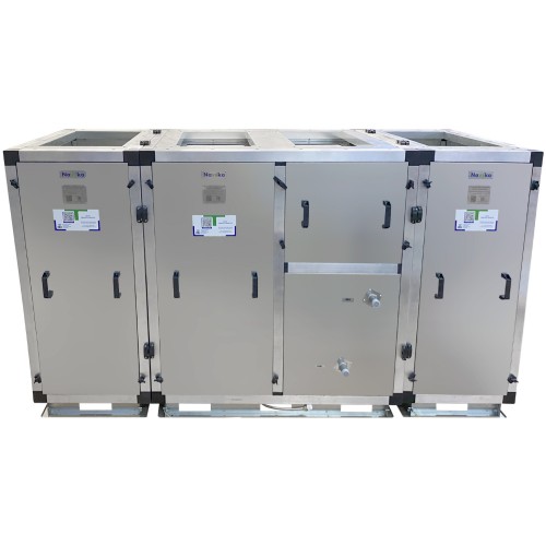 Приточно-вытяжная вентиляционная установка Naveka Node1-6000(50c)/RP,VEC(B355*2),E38 Vertical с пультом TS4