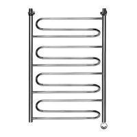 Электрический полотенцесушитель Ника ЛZ Электрическая Лесенка Зигзаг 100х60 -4 прав