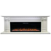 Линейный электрокамин Royal Flame Edinburg 60 с очагом Vision 60 (Белый)