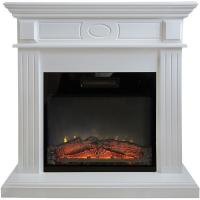 Электрокамин с широким очагом 2D Real-Flame Leda 24/25,5 WT Kendal 24