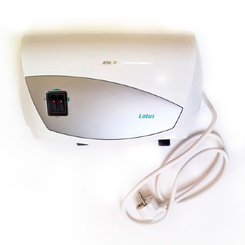 Электрический проточный водонагреватель 5 кВт Atmor LOTUS 5000 Универсал (душ + кран)