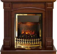 Электрокамин с классическим очагом 2D Dimplex Boston с очагом Atherton