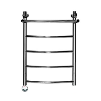 Электрический полотенцесушитель Ника ЛД/ВП Электрическая Лесенка Дуга/Верхняя Полка 60х40 -5 лев