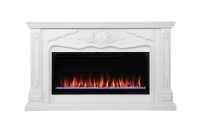 Линейный электрокамин Real-Flame Victoria 42 WT с очагом Saphir 42