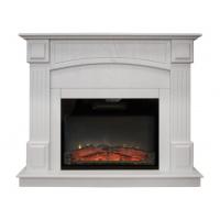 Электрокамин с широким очагом 2D Real-Flame Carolina 25,5/24 WT с очагом Kendal 24