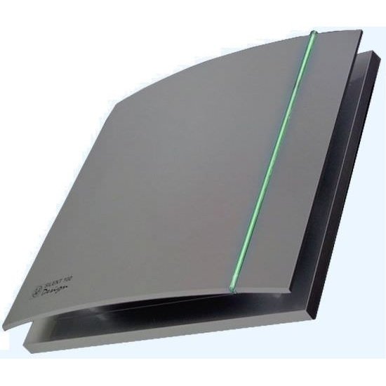 Вытяжка для ванной диаметр 100 мм Soler & Palau SILENT-100 CRZ GREY DESIGN-4C (230V 50)