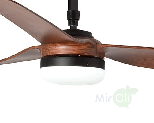 Вентилятор с подсветкой Faro PUNT LED Black/dark