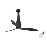 Вентилятор без подсветки Faro Eterfan Plain Black (32006)