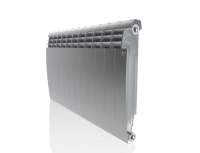 Алюминиевый радиатор Royal Thermo Biliner Alum 500 Silver Satin 12 секц.