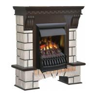 Электрокамин с классическим очагом 3D Real-Flame Stone STD/EUG с очагом 3D Oregan