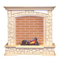 Электрокамин с классическим очагом 3D Dimplex Preston с очагом Cassete 400