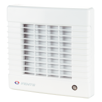 Вытяжка для ванной диаметр 100 мм Vents 100 МА (жалюзи)