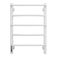 Электрический полотенцесушитель Larusso Евромикс КС П5 400х600 9003 EL