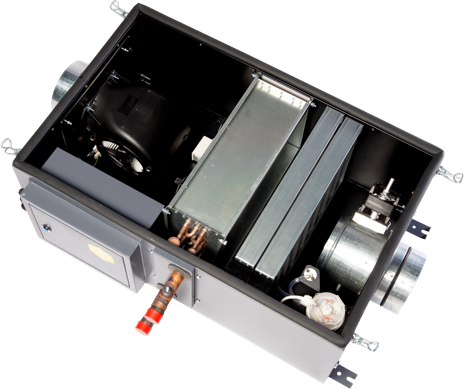 Приточная вентиляционная установка Minibox W-650 Carel