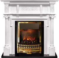 Электрокамин с классическим очагом 3D Dimplex Oxford с очагом Atherton