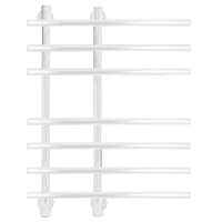 Электрический полотенцесушитель Energy GALAXY 800x600 RAL 9003 белый матовый