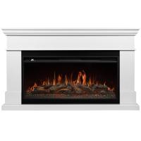 Каминокомплект: Очаг Royal Thermo Aurora RTFP/P-AR40LS, портал California 42/40/36, белый