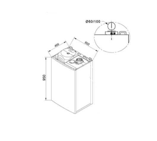 Настенный газовый котел Baxi NUVOLA-3Comfort 240 Fi