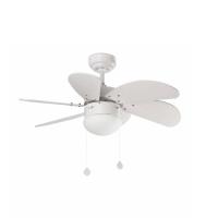 Вентилятор с подсветкой Faro PALAO BLANCO (33180)