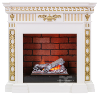 Электрокамин с классическим очагом 3D Dimplex Greece (Cassette 400)