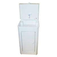 Электрический накопительный водонагреватель Вихрь КОМФОРТ с подогревом/пластиковая мойка/цвет белый