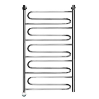 Электрический полотенцесушитель Ника ЛZ Электрическая Лесенка Зигзаг 120х60 -5 лев
